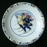 Schwedische Regionaltrachten Kuchenteller Nr. 10 Lappland