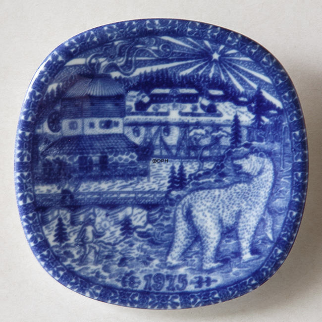 Rörstrand Plaketten, 1973-1977 Satz von 5 Stück.