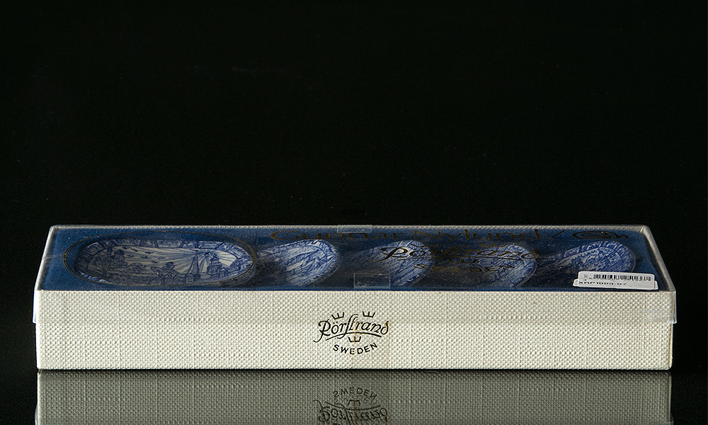 Rörstrand Plaketten, 1993-1997 Satz von 5 Stück