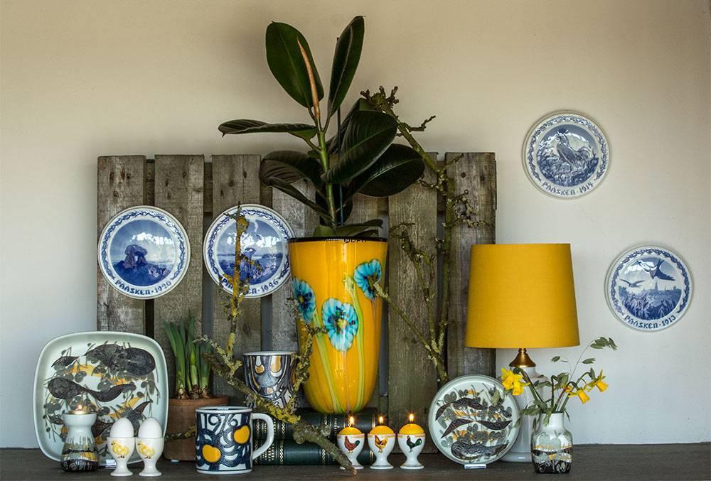 Rörstrand Ostereierbecher 1 braunes Leghorn