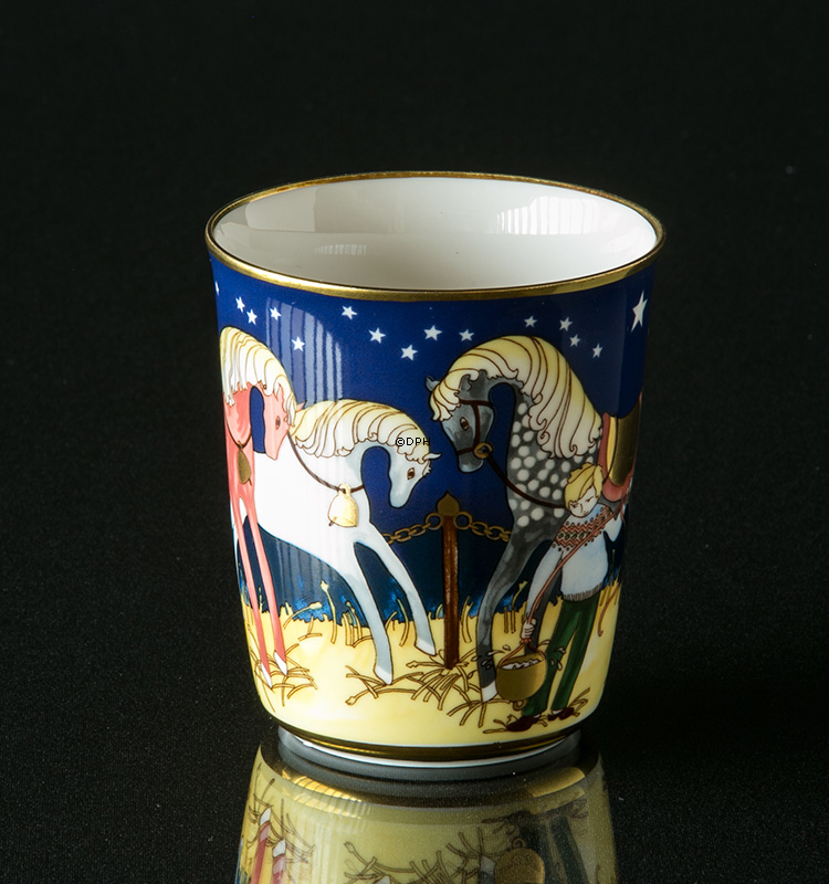 Rörstrand Weihnachtspoesie-Becher 1979