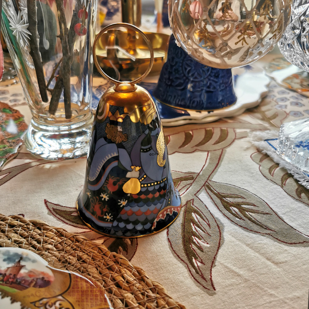 1980 Rörstrand Poesie Weihnachtsglocke, Die heiligen drei Könige