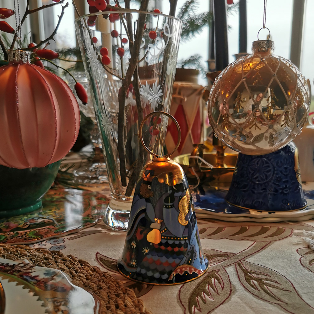 1980 Rörstrand Poesie Weihnachtsglocke, Die heiligen drei Könige