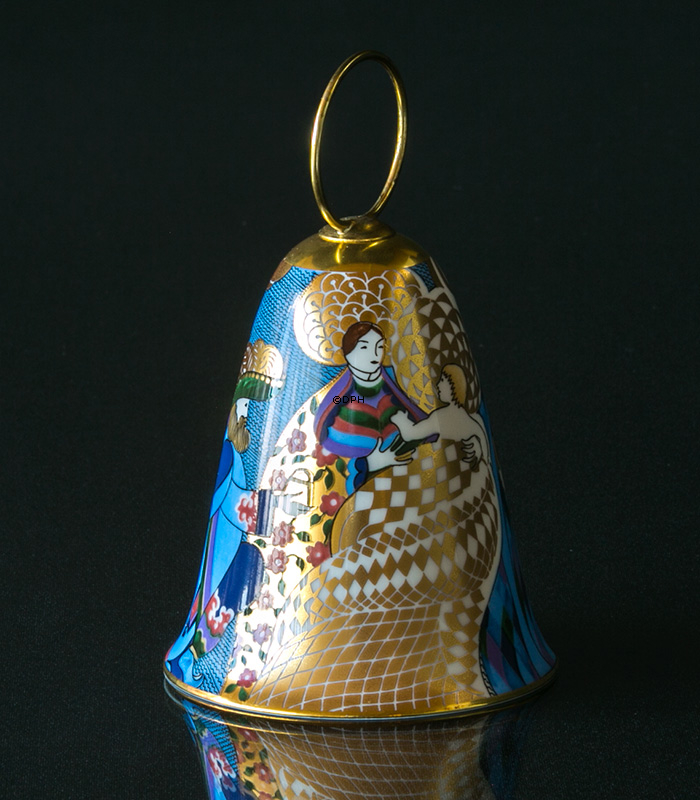 1980 Rörstrand Poesie Weihnachtsglocke, Die heiligen drei Könige