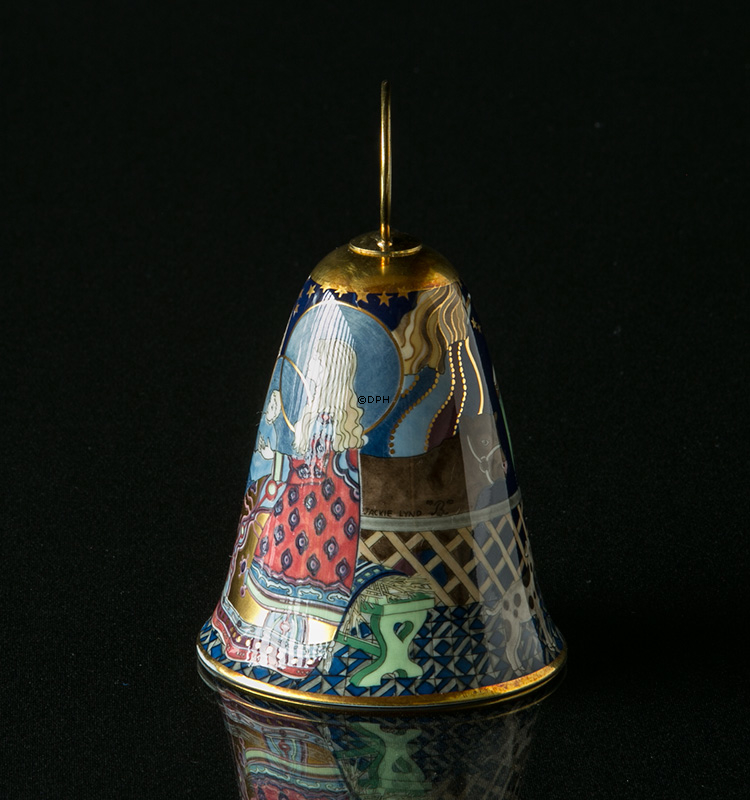 1982 Rörstrand Poesie Weihnachtsglocke, Hirten in Bethlehem