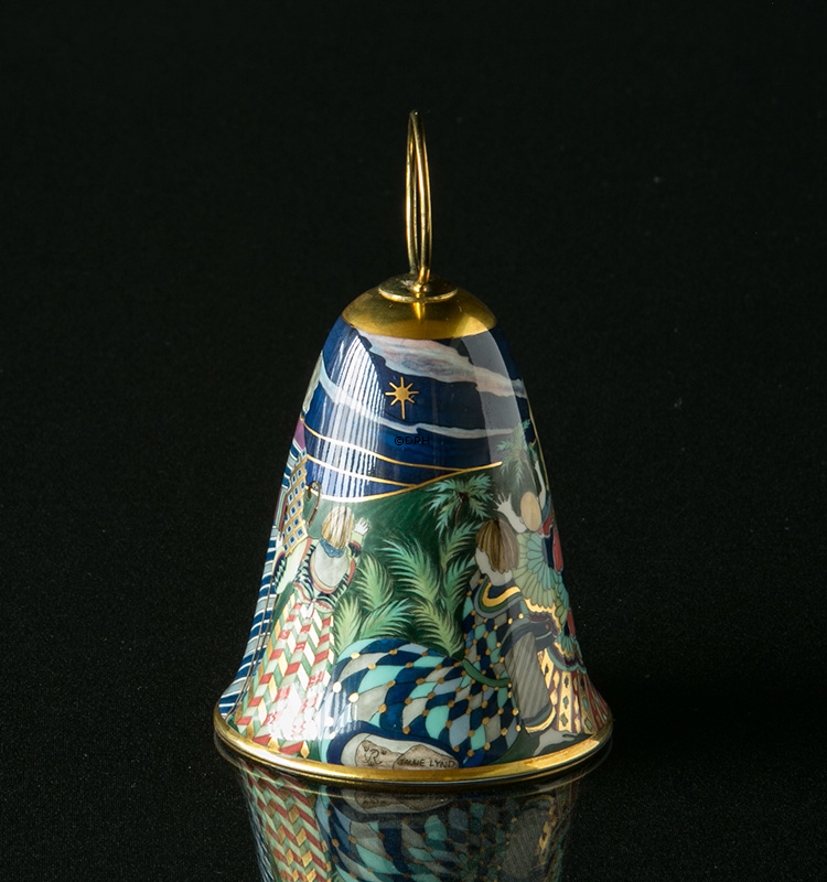 1983 Rörstrand Poesie Weihnachtsglocke, Glanz auf See und Ufer