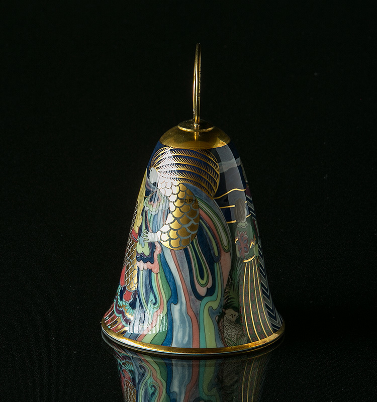 1983 Rörstrand Poesie Weihnachtsglocke, Glanz auf See und Ufer