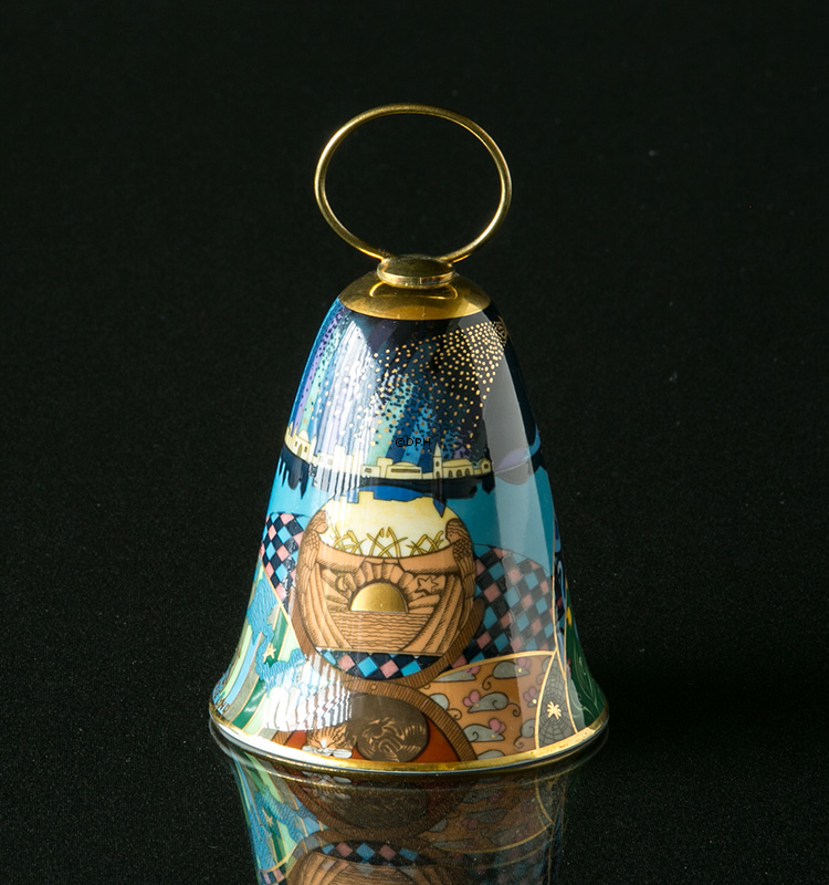 1986 Rörstrand Poesie Weihnachtsglocke