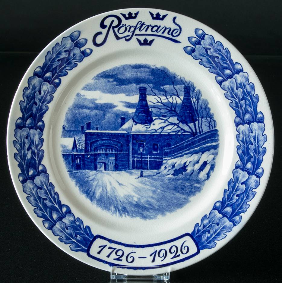 Rörstrand Gedenkteller 1726-1926