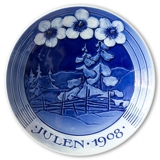 1908 Rörstrand Weihnachtsteller