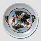 1981 Tettau Weihnachtsteller