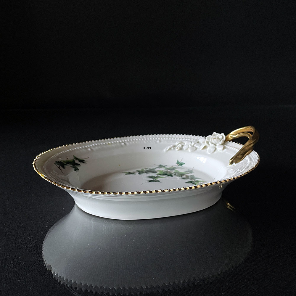 Seltene Schale mit Efeu-Dekoration Nr. xx/3541, Royal Copenhagen  chip on edge)