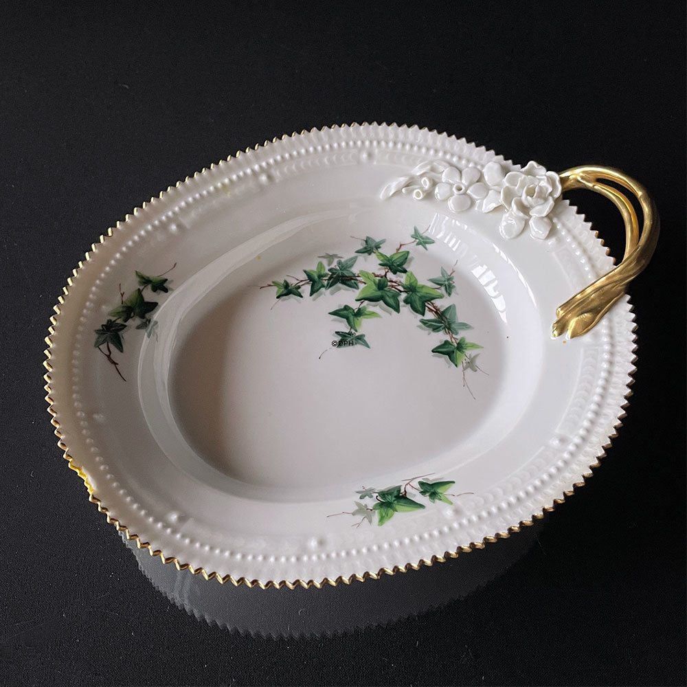 Seltene Schale mit Efeu-Dekoration Nr. xx/3541, Royal Copenhagen  chip on edge)