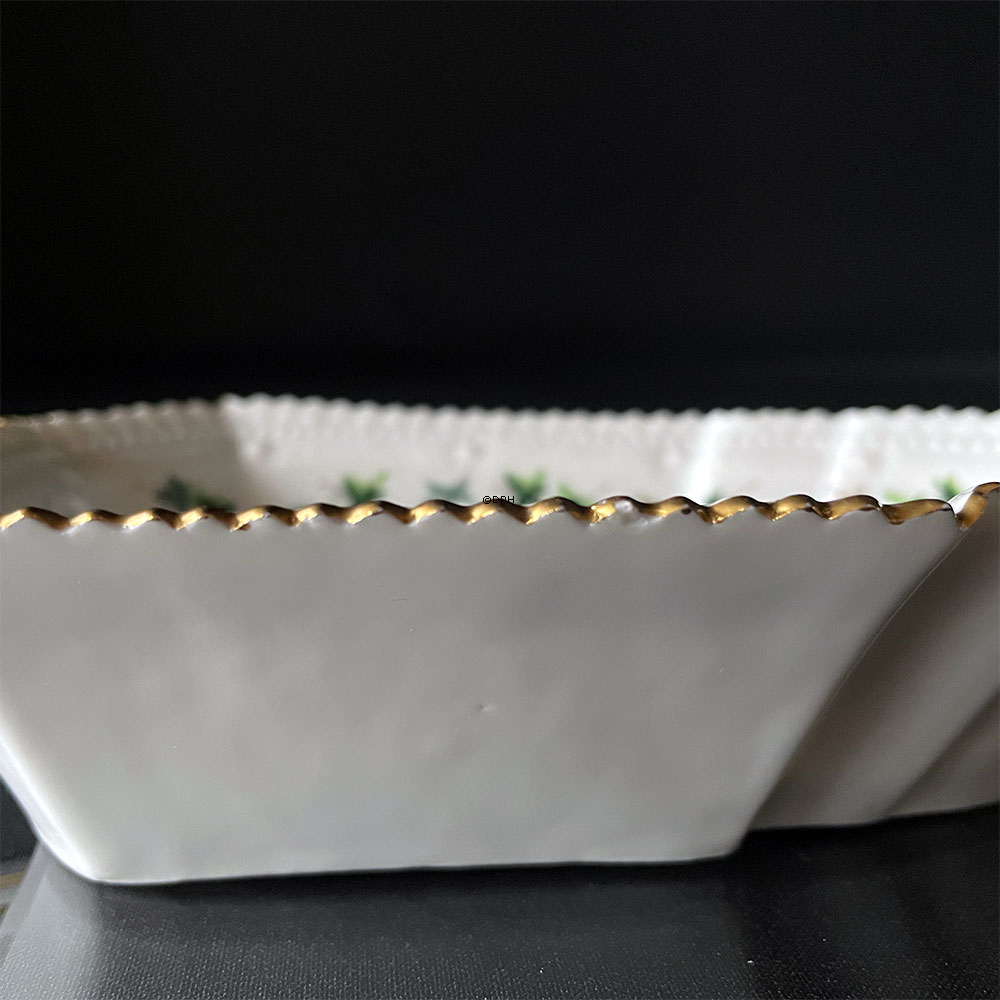 Seltene Schale mit Efeu-Dekoration Nr. xx/3544, Royal Copenhagen (small chip on edge)