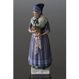 Dahl Jensen Figur Nr. 1144 Havdrup Mädchen in Tracht