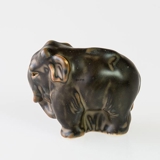 Elefant, Royal Copenhagen Steingut Figur Nr. 20225