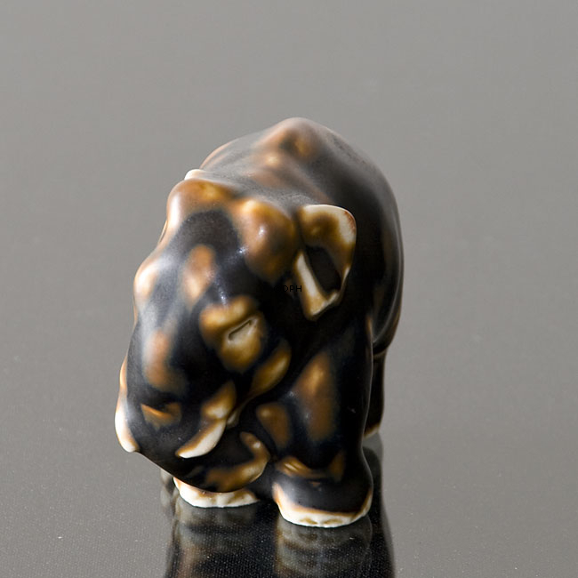 Elefant, Royal Copenhagen Steingut Figur Nr. 20225