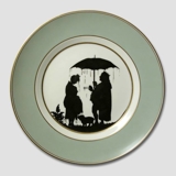 Royal Copenhagen Silhouettenteller Der Schweinehirt