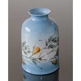 Vase mit Blumen und Zweigen, Royal Copenhagen Nr. 967-3889