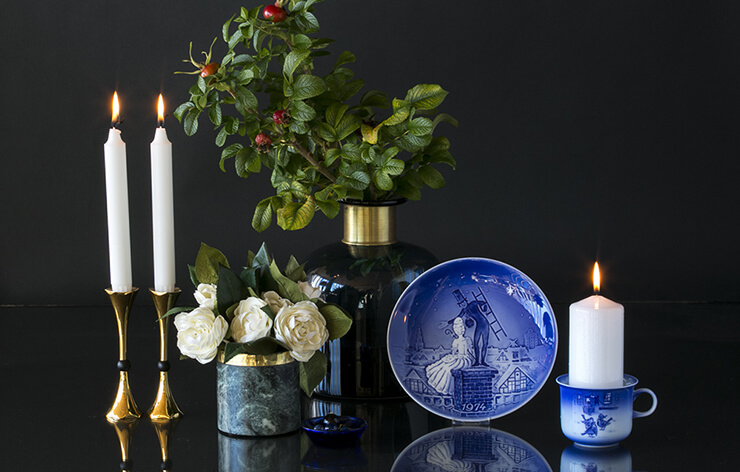 Desiree-Weihnachtsteller mit Hans-Christian-Andersen-Motiven