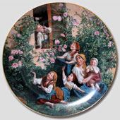 Lilien Porzellan Künstlerteller