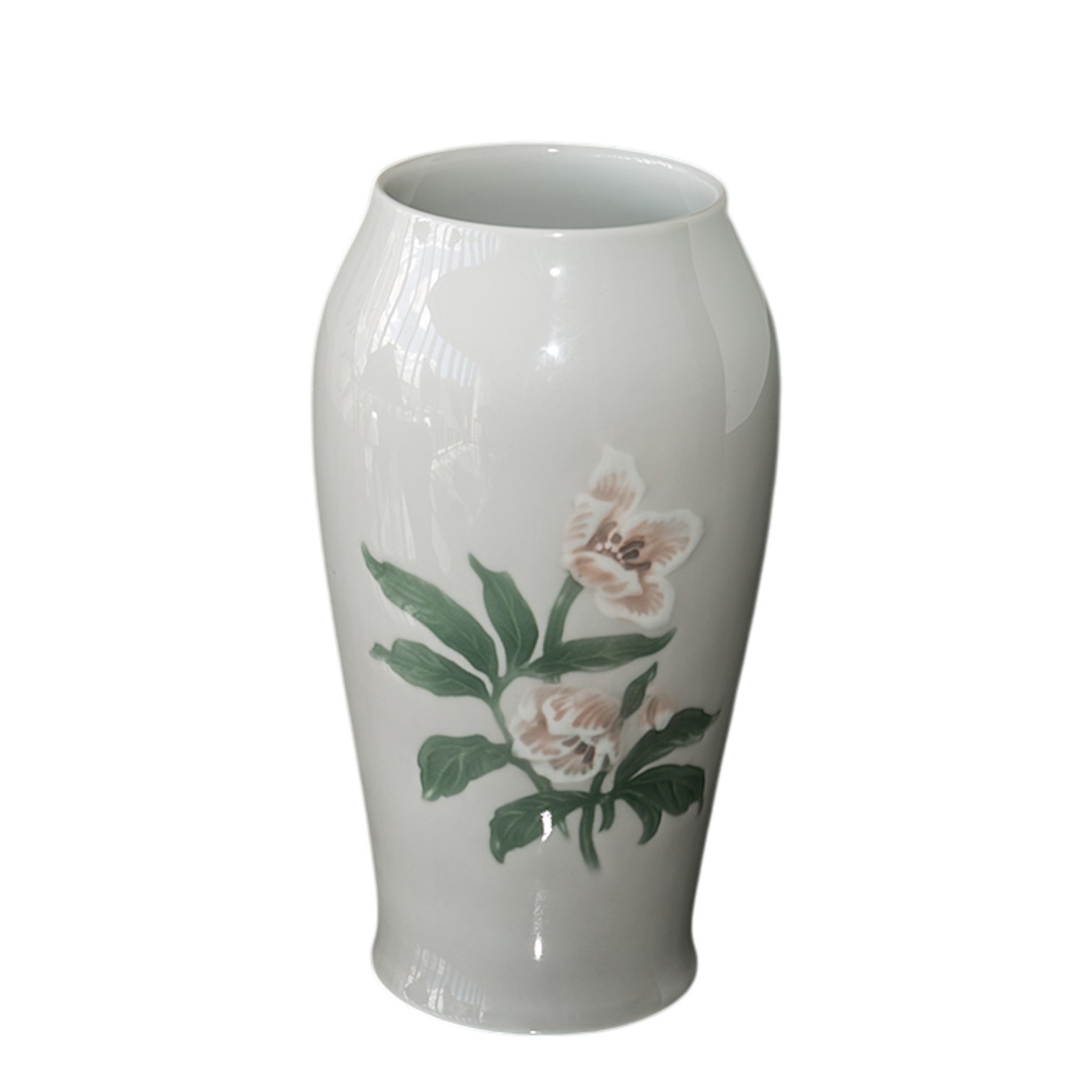 Christmas Rose Vase in farbiger Variante.