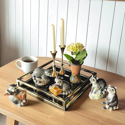 Royal Copenhagen Waschbär-Figuren