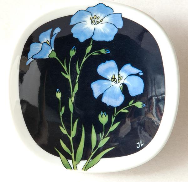 Rörstrand Blumenplaketten