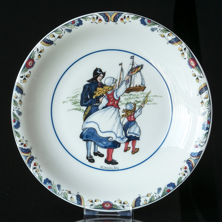 Rörstrand schwedische Nationaltrachten