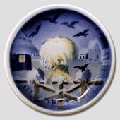 Aluminia Weihnachtsplaketten