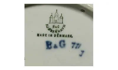 Wie alt ist mein Bing & Gröndahl Porzellan?