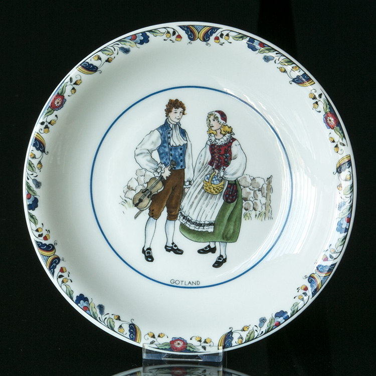 Rörstrand Regionaltrachten Kaffeeservice